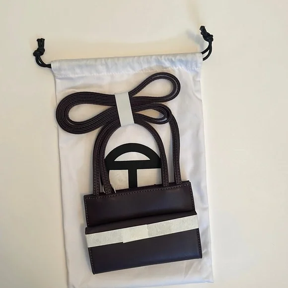 Telfar Small Eggplant Shopping Bag NWT - Picture 2 of 7
